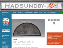 Tablet Screenshot of hadsundby.dk